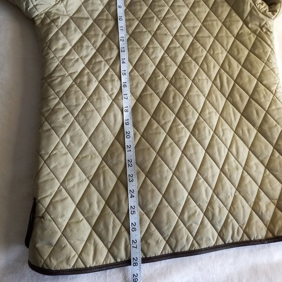 Coach Quilted Tan Light Jacket (M) - Picture 12 of 15